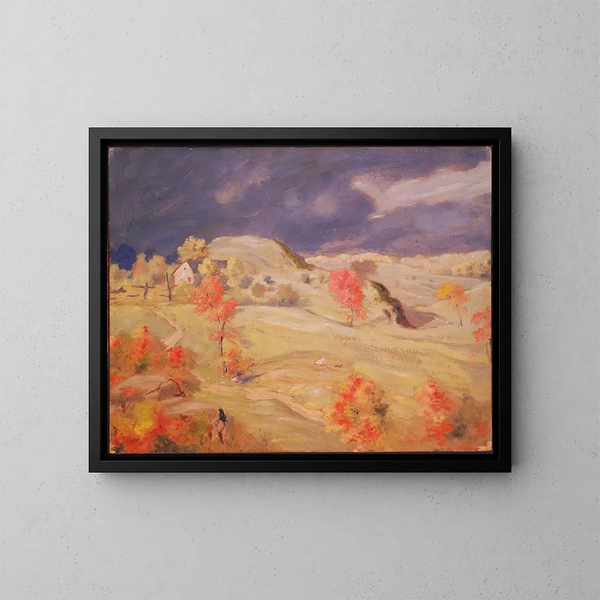 Tempête imminente - Louis Michel Eilshemius — quadro incorniciato alla parete