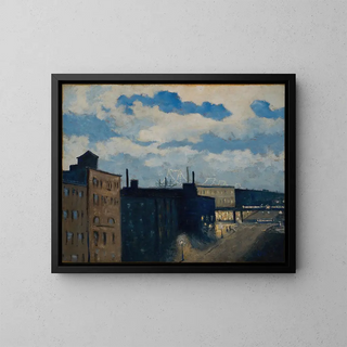 Louis Michel Eilshemius - New York Street at Dusk.webp