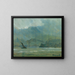 Paesaggio azzurro pallido - Louis Michel Eilshemius — quadro incorniciato alla parete