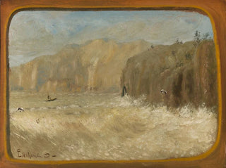 Zwei Möwen und Klippen - Louis Michel Eilshemius — Ansicht des Kunstwerks