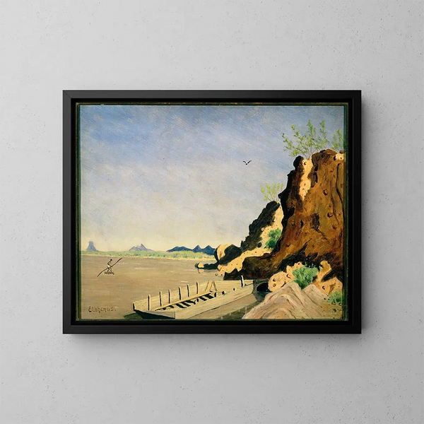 Yuma, Arizona - Louis Michel Eilshemius — quadro incorniciato alla parete
