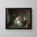 Die Zeichenstunde - Louis Moritz — gerahmtes Bild an der Wand