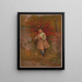 Petit Bo Peep - Louis Prang — gerahmtes Bild an der Wand