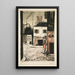Autos - Louis Robert Antral — gerahmtes Bild an der Wand
