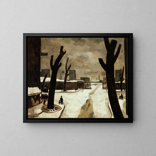 Louis Robert Antral - Neige poterne de la plaine.webp