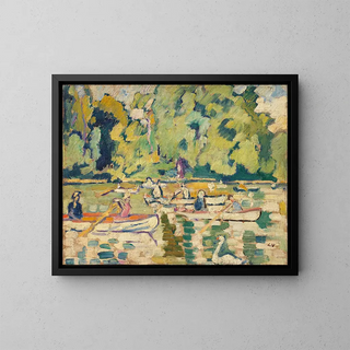 Louis Valtat - Barques au bois de Boulogne.webp