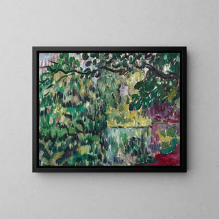 Louis Valtat - Bord de rivire aux arbres.webp