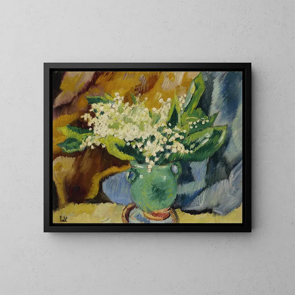 Le Pot de muguet - Louis Valtat — gerahmtes Bild an der Wand