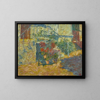 Louis Valtat - Le perron fleuri  Versailles.webp
