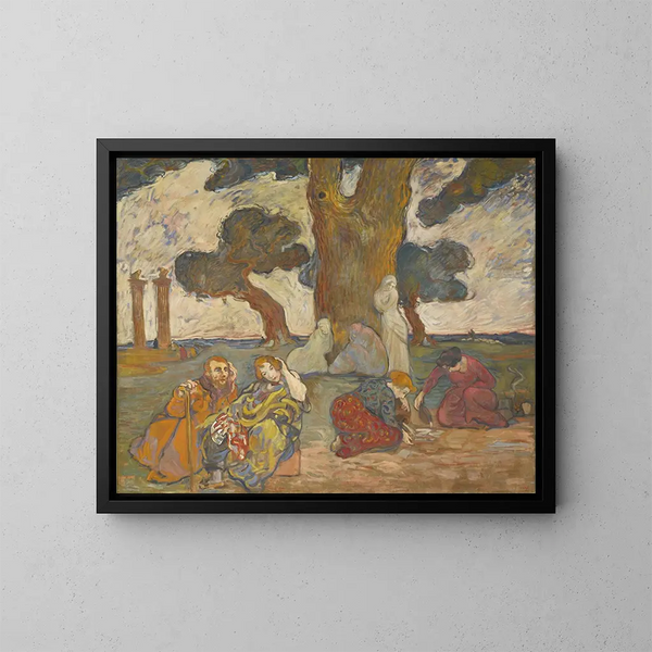 Die Eichen von Dodone - Louis Valtat — gerahmtes Bild an der Wand