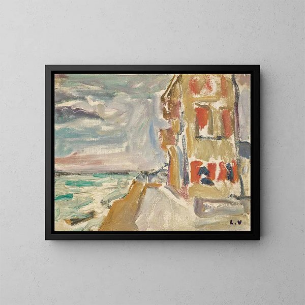 Normandie - Louis Valtat — gerahmtes Bild an der Wand