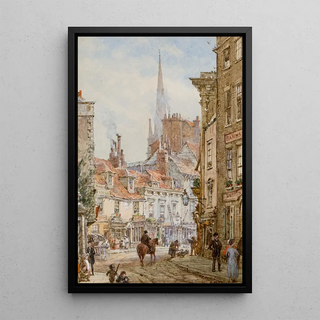 Louise Rayner - View of Cambridge.webp