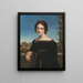 Portrait von Fanny Caspers - Louise Seidler — gerahmtes Bild an der Wand