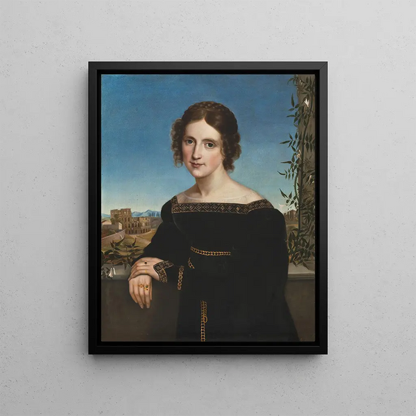 Louise Seidler - Portrait Of Fanny Caspers.webp