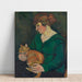 Riproduzione del dipinto Louson e Raminou - Suzanne Valadon