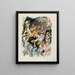 An der Dresdner Hof - Lovis Corinth — gerahmtes Bild an der Wand