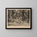 Banc dans les bois II - Lovis Corinth — quadro incorniciato alla parete
