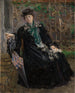 Ritratto di Mme Charlotte Berend-Corinth nel giardino - Lovis Corinth — vista dell’opera