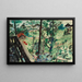 Vue d'un Balcon en Direction du Walchensee - Lovis Corinth — gerahmtes Bild an der Wand