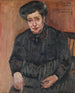 Portrait der Schwiegermutter des Künstlers - Lovis Corinth — Ansicht des Kunstwerks
