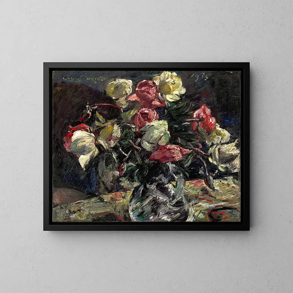 Roses d'Helle - Lovis Corinth — quadro incorniciato alla parete