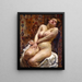 Nana Frau nackt - Lovis Corinth — gerahmtes Bild an der Wand