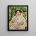 Paraphrase Portrait de Charlotte Berend - Lovis Corinth — gerahmtes Bild an der Wand