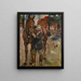 Partir en balade - Lovis Corinth — gerahmtes Bild an der Wand