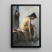 Suzanne im Bad - Lovis Corinth — gerahmtes Bild an der Wand