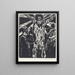 La Crucifixion du Christ sur la Croix - Lovis Corinth — quadro incorniciato alla parete