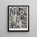 L'expulsion du paradis L'expulsion du paradis - Lovis Corinth — gerahmtes Bild an der Wand