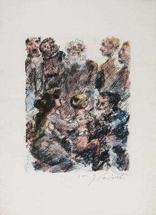 Lovis Corinth - Wilhelm Tell Der Tod Attinghausens.webp