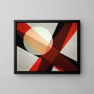 A 19 - László Moholy-Nagy — quadro incorniciato alla parete