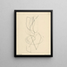 Sculpture di Bennett - László Moholy-Nagy — quadro incorniciato alla parete
