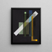 Costruzione - László Moholy-Nagy — quadro incorniciato alla parete