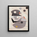 Sovrapposizioni grigie - László Moholy-Nagy — quadro incorniciato alla parete