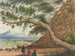 Vista vicino ad Auckland, guerriero maori e donne - Lt Gen Charles Emilius Gold — vista dell’opera