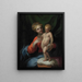 Die Jungfrau mit Kind - Lubin Baugin — gerahmtes Bild an der Wand