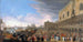 L'Entrée de l'ambassadeur français à Venise en 1706 - Luca Carlevarijs — artwork view