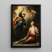 Saint Pierre guérissant Sainte Agathe - Luca Giordano — quadro incorniciato alla parete