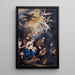 La Sainte Famille vénérée par Saint Antoine de Padoue - Luca Giordano — quadro incorniciato alla parete