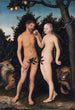Adam und Eva im Paradies Der Sündenfall - Lucas Cranach der Ältere — Ansicht des Kunstwerks