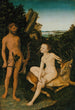 Apoll und Diana - Lucas Cranach der Ältere — Ansicht des Kunstwerks