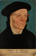 Porträt des Reformators Georg Spalatin - Lucas Cranach der Ältere — Ansicht des Kunstwerks