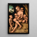 Charité - Lucas Cranach l'Ancien — quadro incorniciato alla parete