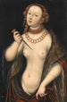 Lucrèce - Lucas Cranach l'Ancien — vista dell’opera