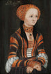 Portrait von Heilige Brigitte von Schweden - Lucas Cranach der Ältere — Ansicht des Kunstwerks