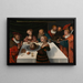 Il banchetto di Erode - Lucas Cranach il Vecchio — quadro incorniciato alla parete
