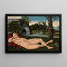 La ninfa della fonte - Lucas Cranach il Vecchio — quadro incorniciato alla parete