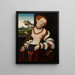 Il suicidio di Lucrezia - Lucas Cranach il Vecchio — quadro incorniciato alla parete